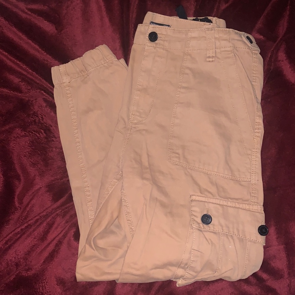 Bershka Khaki Cargo Pants